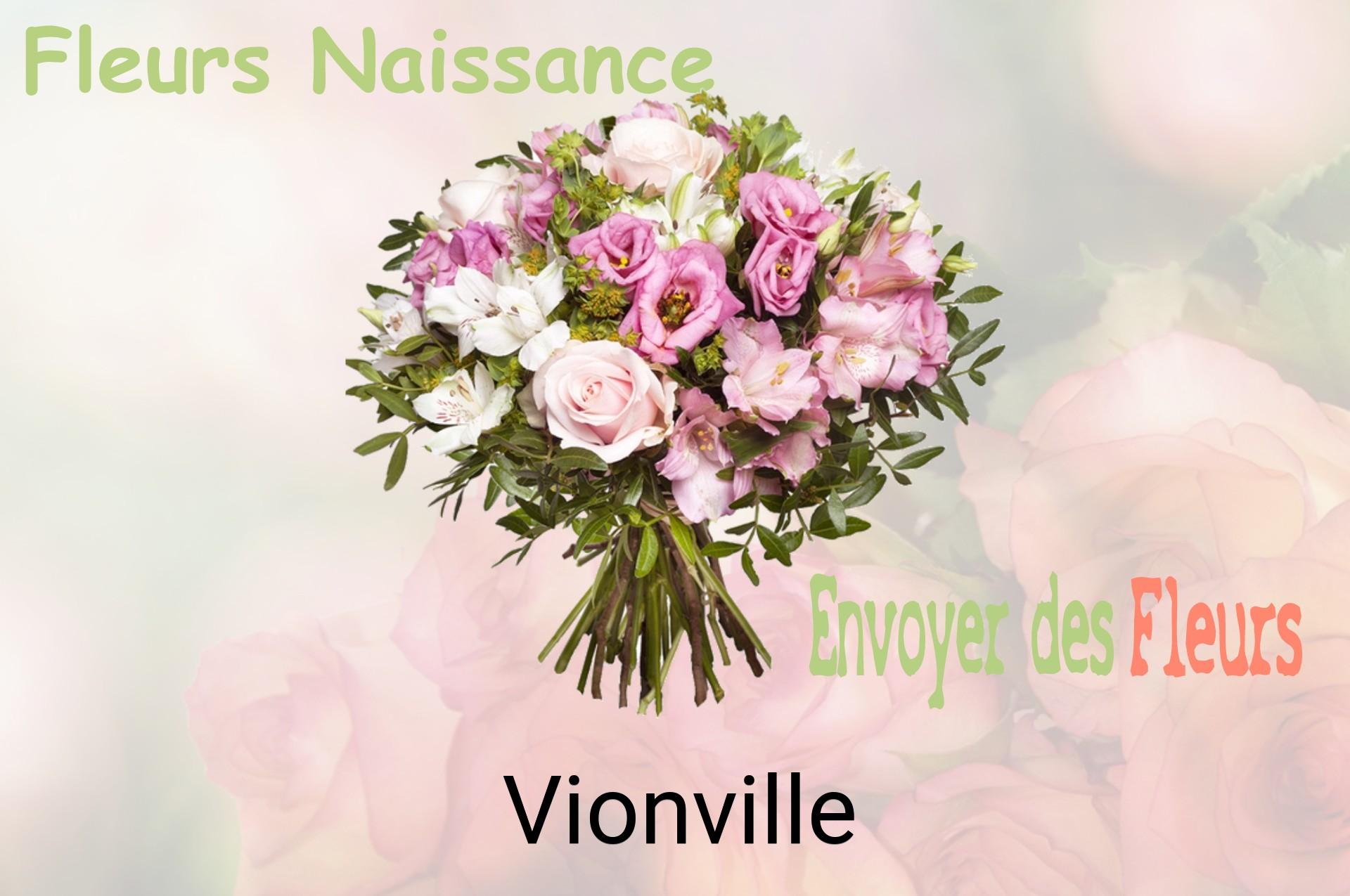 Bouquet de fleurs de naissance livré à Vionville
